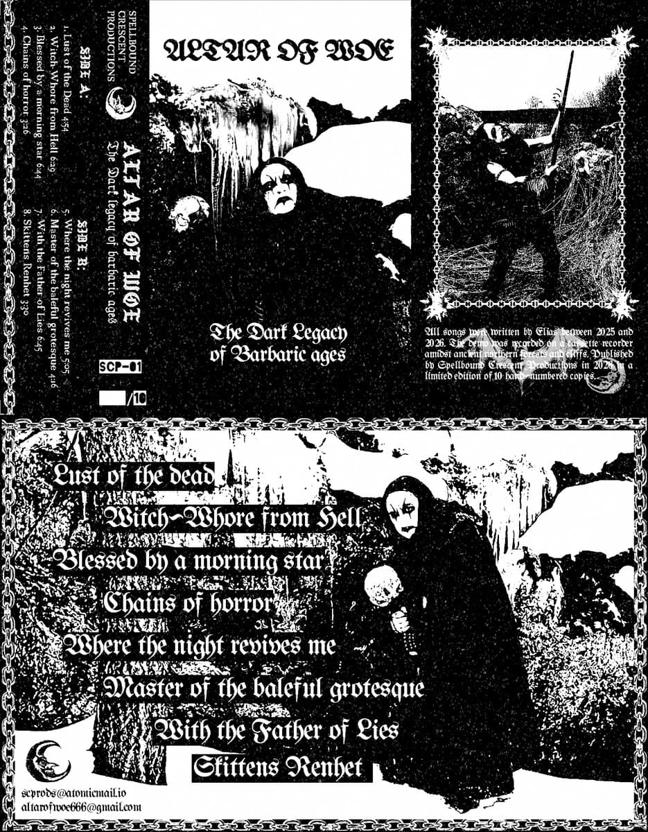 Altar of Woe — The Dark Legacy of Barbaric ages, photo 1